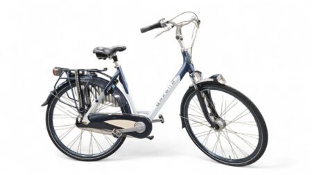 Gazelle Montreux Dames WIT / BLAUW 53cm