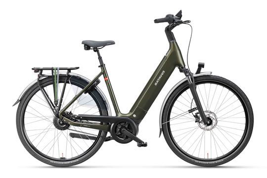 BATAVUS Finez E-Go Power Enviolo Lageinstap Groen Glans 53cm 2025