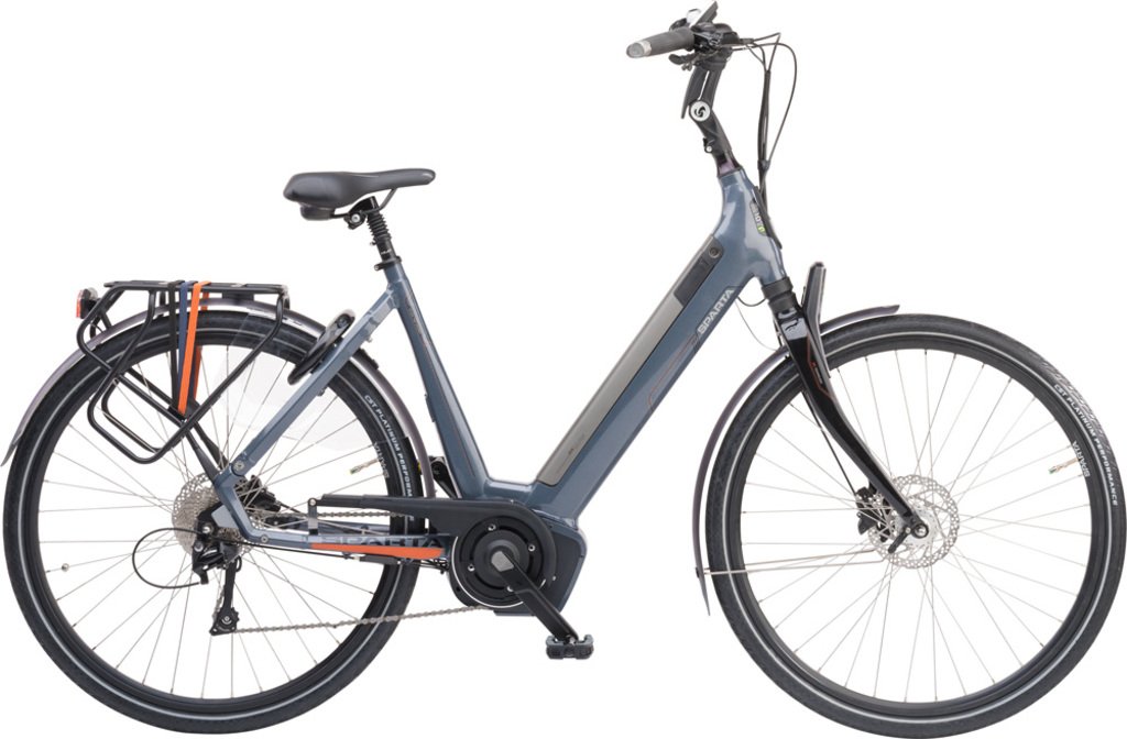 Sparta M10Ti Smart Ltd incl. 500wh Dames Midgrey 57cm 2020