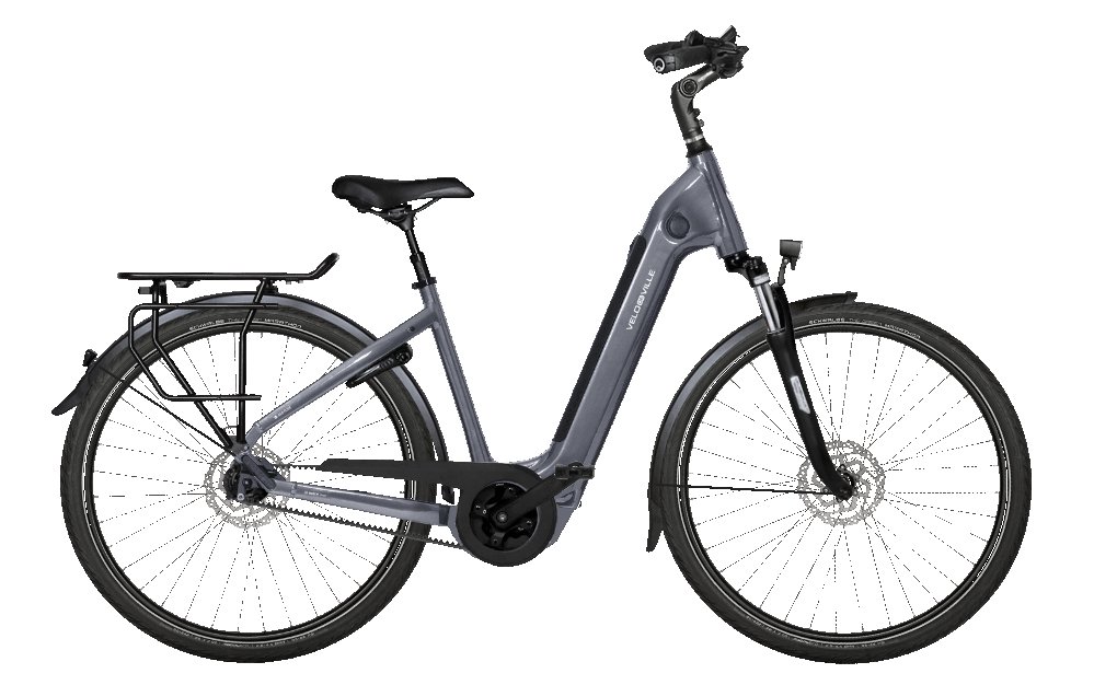 Velo de Ville AEB 890 PURE JUBILEUM 540Wh Dames Stone Basalt mat 58cm 2026